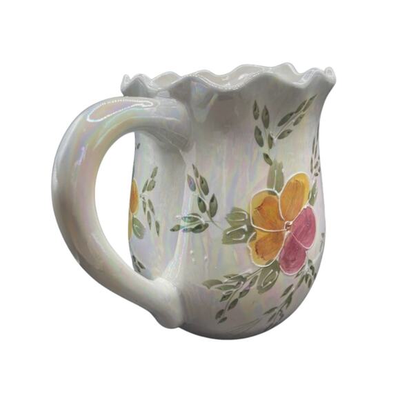 Vintage WCL Pottery Water Pitcher USED - Picture 3 of 6